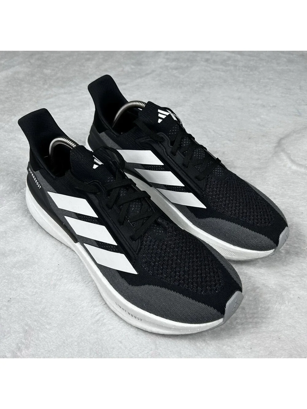 Adidas Ultraboost 5X Shoes Mens Size 10 Black White Performance Running Sneakers